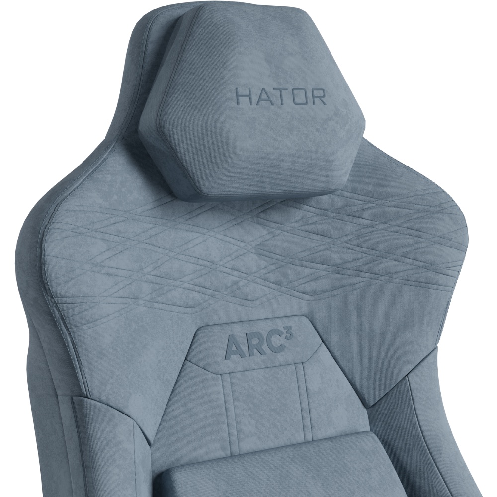 Фото Крісло HATOR Arc 3 XL Velour Blue (HTC3445XL)
