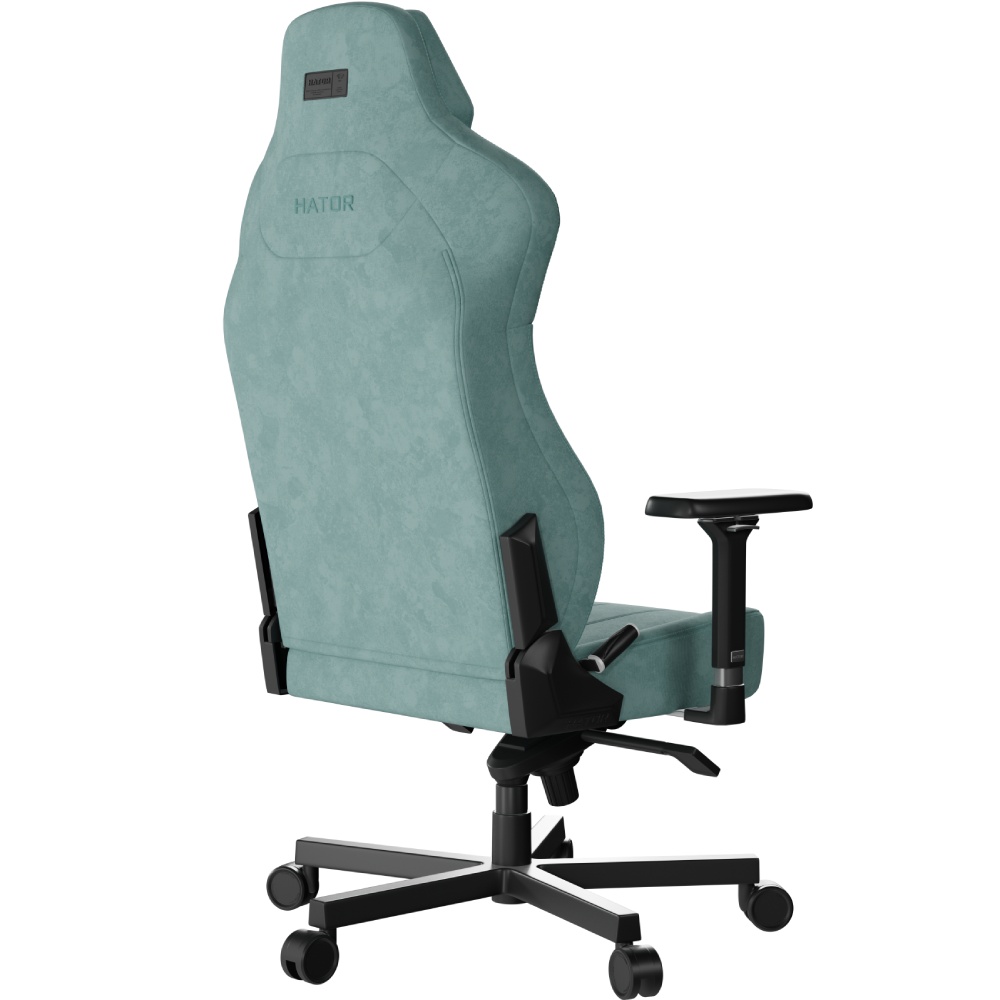 Зовнішній вигляд Крісло HATOR Arc 3 XL Velour Turquoise (HTC3443XL)