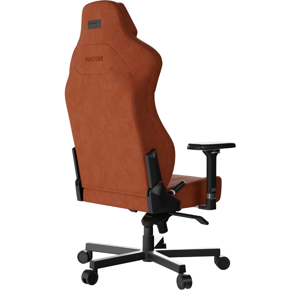 Зовнішній вигляд Крісло HATOR Arc 3 XL Velour Orange (HTC3449XL)