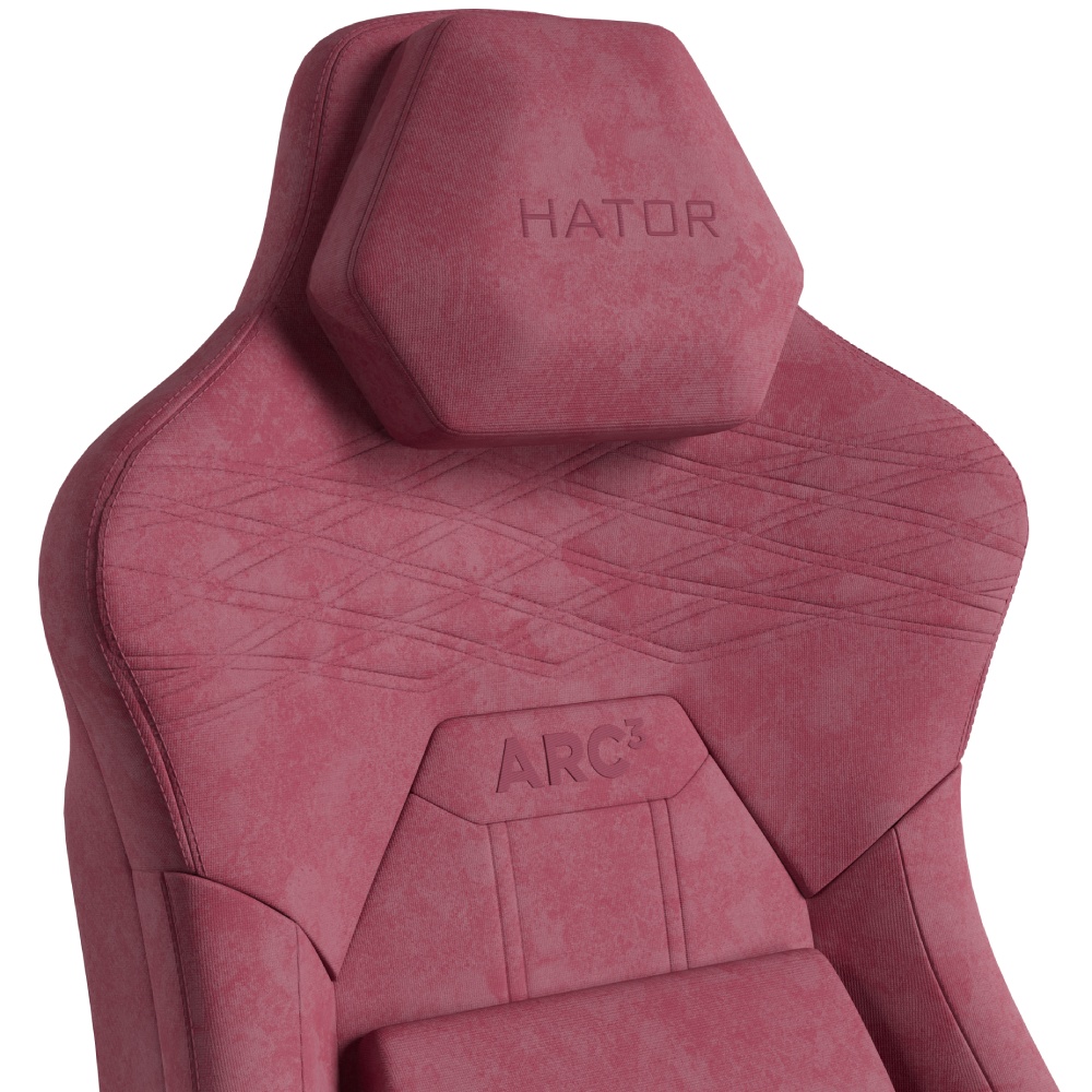 В Україні Крісло HATOR Arc 3 XL Velour Orchid Pink (HTC3444XL)