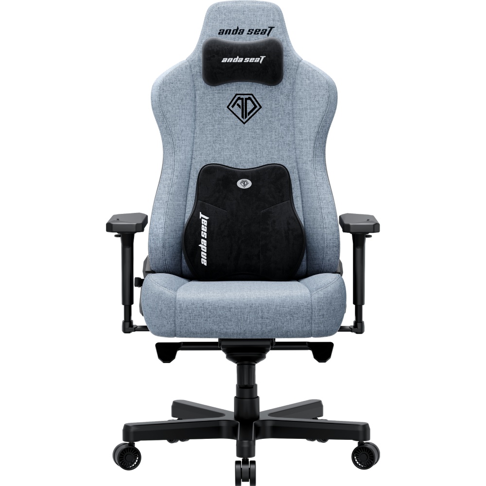 Кресло ANDA SEAT Kaiser 3E XL Gray Blue Fabric (AD23YC-XL-09-T-CF-T01)