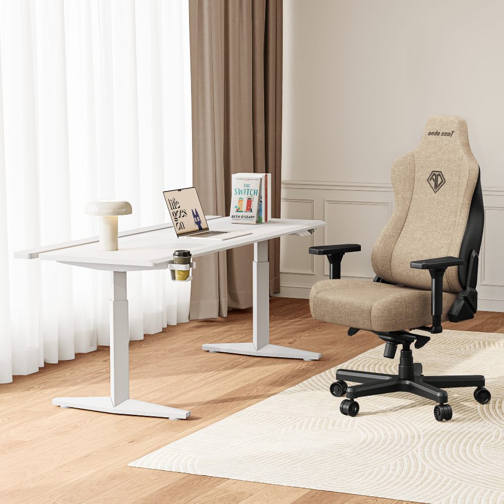 Фото 14 Кресло ANDA SEAT Kaiser 3E XL Dark Beige Fabric (AD23YC-XL-09-H-CF-H01)