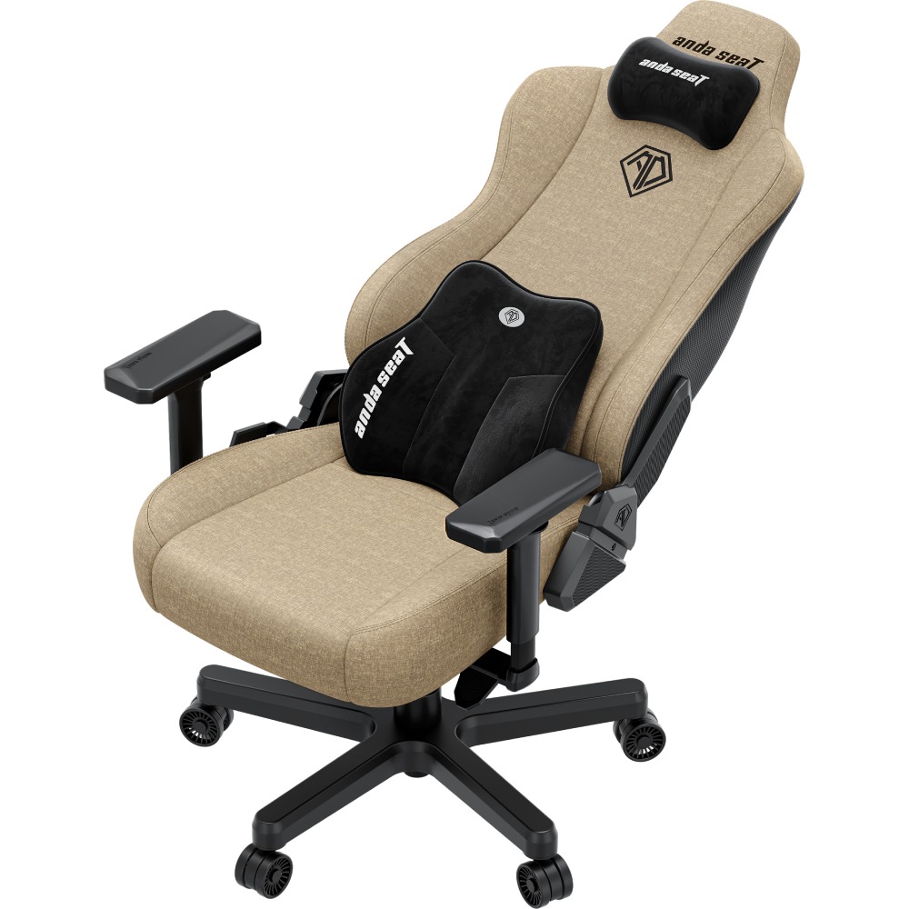 Кресло ANDA SEAT Kaiser 3E XL Dark Beige Fabric (AD23YC-XL-09-H-CF-H01) Материал обивки ткань