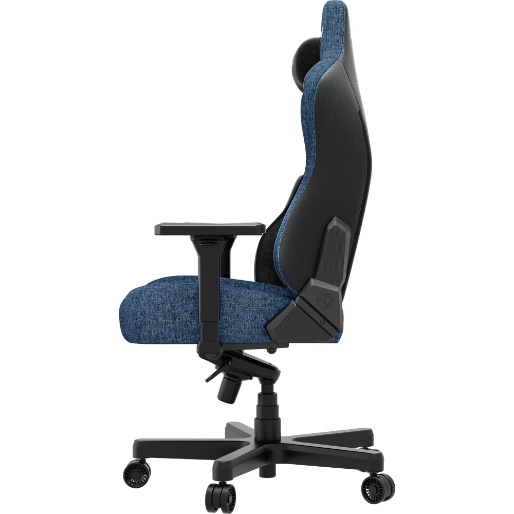 Фото Кресло ANDA SEAT Kaiser 3E XL Dark Blue Fabric (AD23YC-XL-09-S-CF-S01)