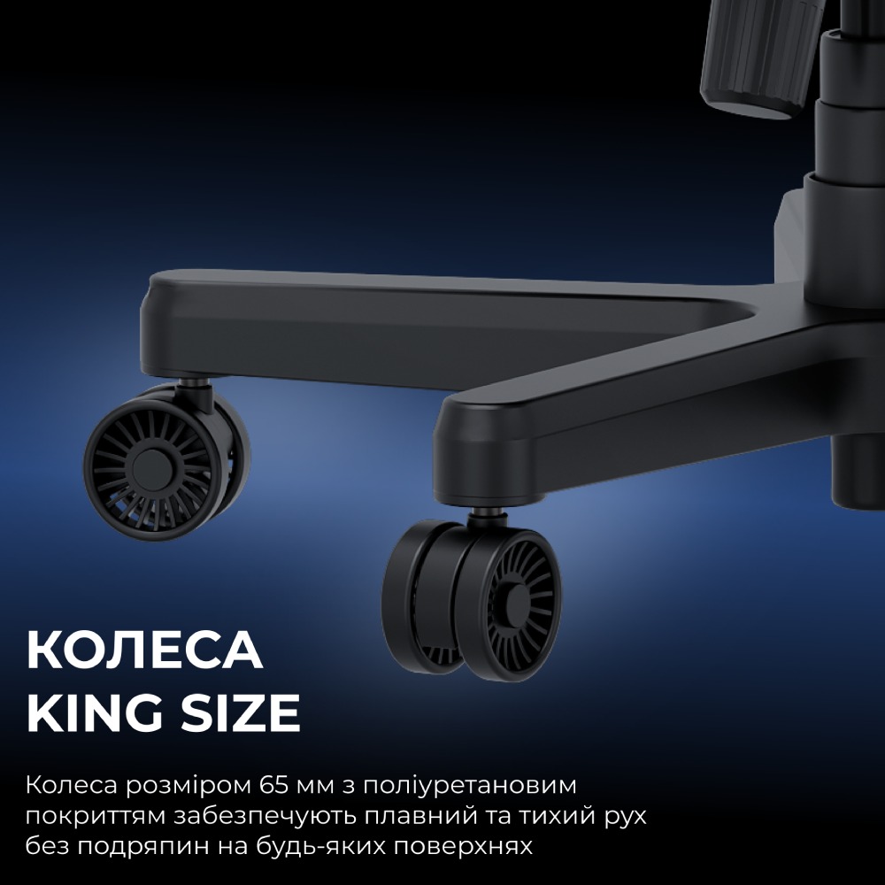 В Фокстрот Кресло ANDA SEAT Kaiser 3E XL Bright Yellow Fabric (AD23YC-XL-09-Y-CF-Y01)