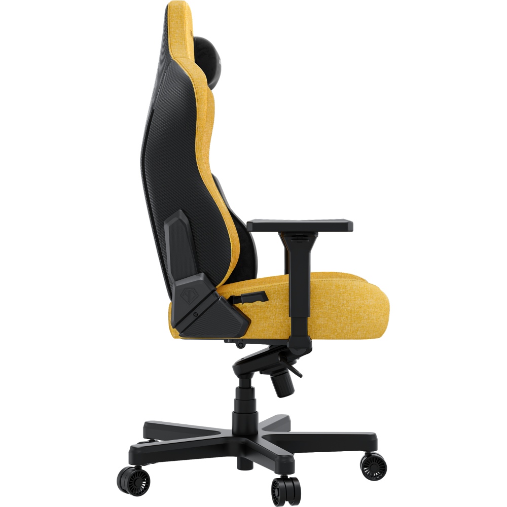 Внешний вид Кресло ANDA SEAT Kaiser 3E XL Bright Yellow Fabric (AD23YC-XL-09-Y-CF-Y01)