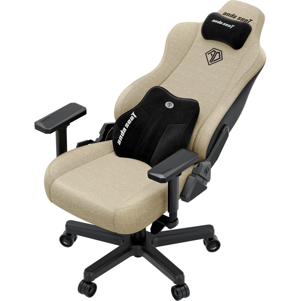Крісло ANDA SEAT Kaiser 3E XL Beige Fabric (AD23YC-XL-09-I-CF-I01) Матеріал корпусу метал