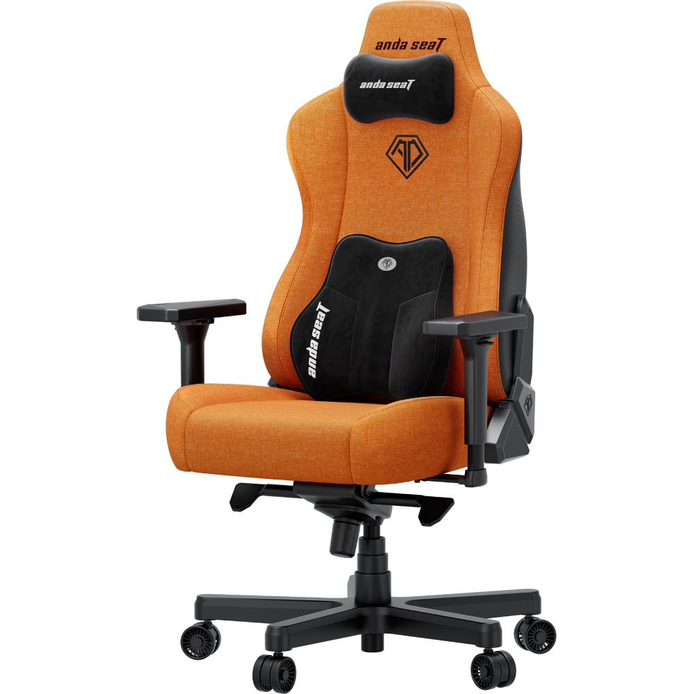 Кресло ANDA SEAT Kaiser 3E XL Orange Fabric (AD23YC-XL-09-O-CF-O01) Тип для геймера