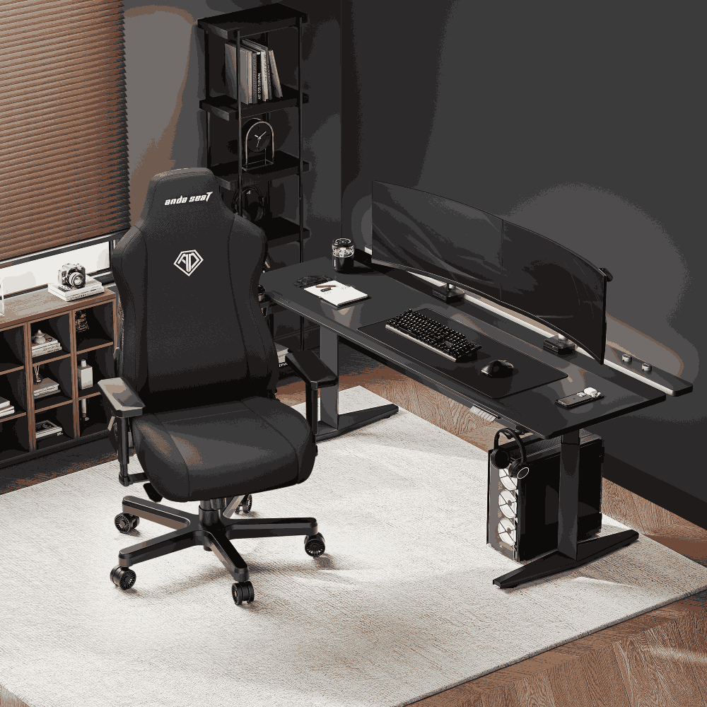 Фото 14 Крісло ANDA SEAT Kaiser 3E XL Black Fabric (AD23YC-XL-09-B-CF-B01)