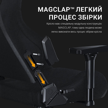 Кресло ANDA SEAT Kaiser Frontier Fabric Black Size XL (AD12YXL-17-B-F-B02)