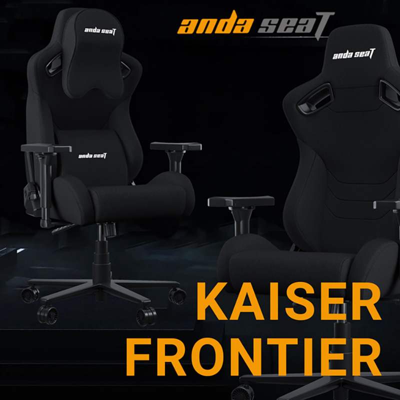 Покупка Кресло ANDA SEAT Kaiser Frontier Fabric Black Size XL (AD12YXL-17-B-F-B02)