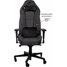 Кресло GT RACER X-8009 Fabric Dark Gray/Black