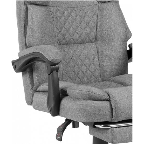 Кресло GT RACER B-2514 Fabric Dark Gray Внешний вид Кресло GT RACER B-2514 Fabric Dark Gray