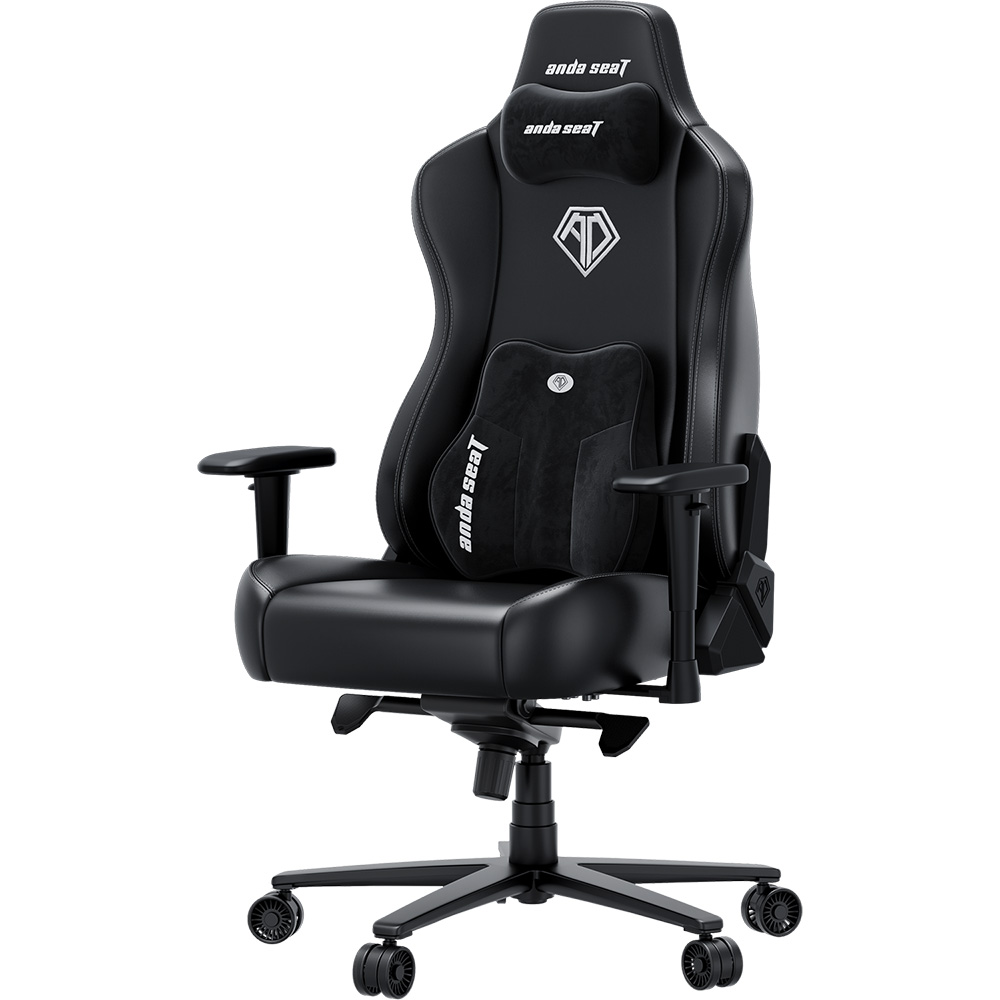 Кресло ANDA SEAT Novis Plus XL PVC Black (AD23YC-XL-01-B-PV-B04) Дополнительно Активное сиденье; Боковая поддержка спины; Поясничная поддержка; Усиленная основа; Прорезиненные ролики