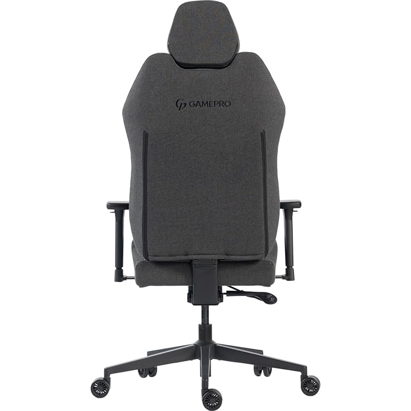 Крісло GAMEPRO GC760DG Dark Grey Fabric Вторинний колір чорний