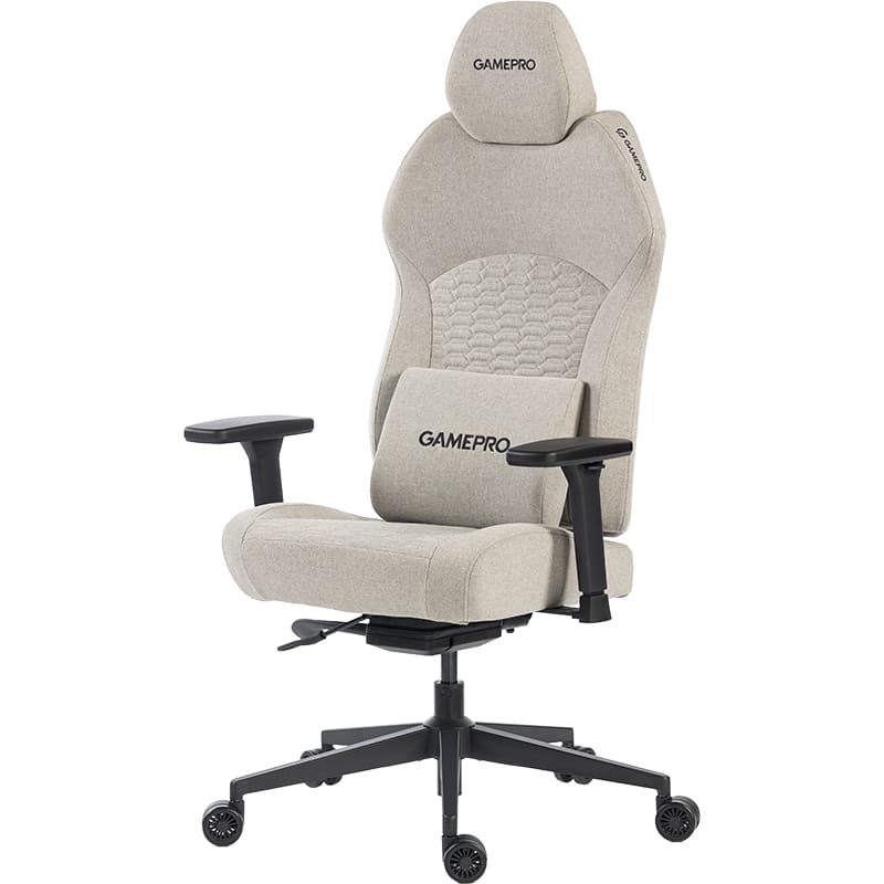Кресло GAMEPRO GC760LG Light Grey Fabric Тип для геймера