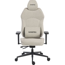Кресло GAMEPRO GC760LG Light Grey Fabric
