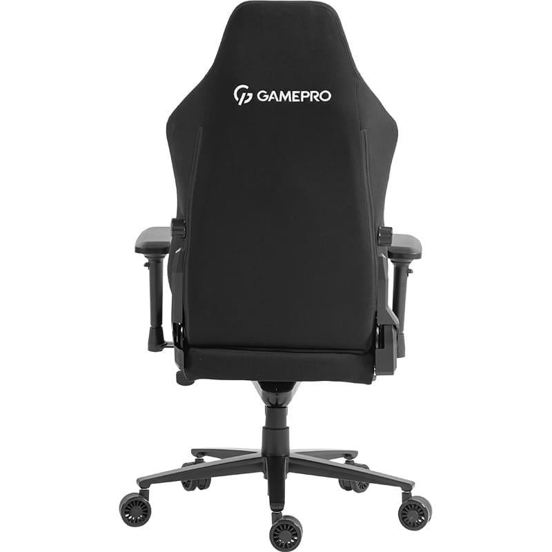 Крісло GAMEPRO GC775B Black Fabric Вторинний колір білий