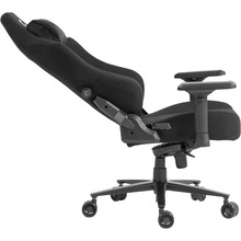 Крісло GAMEPRO GC775B Black Fabric