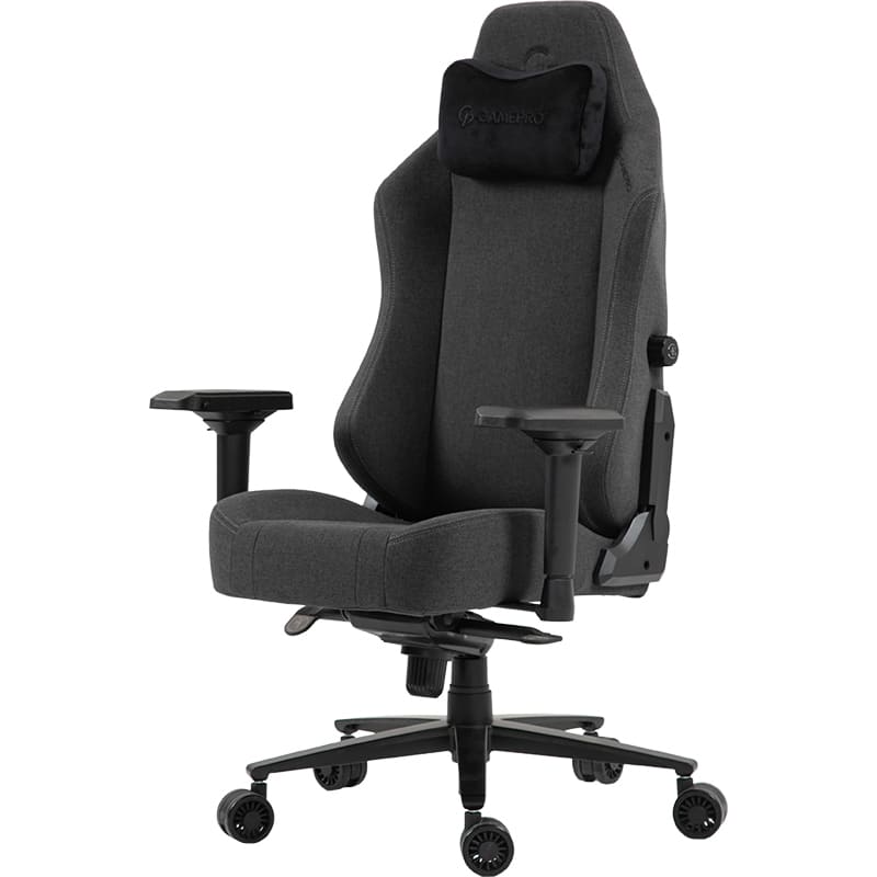 Крісло GAMEPRO GC775DG Dark Grey Fabric Вторинний колір чорний