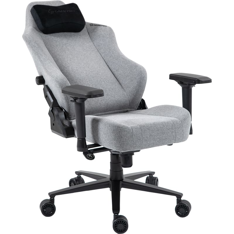 Зовнішній вигляд Крісло GAMEPRO GC775G Grey Fabric