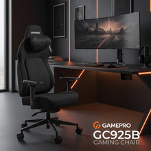 Кресло GAMEPRO GC925B Black Fabric