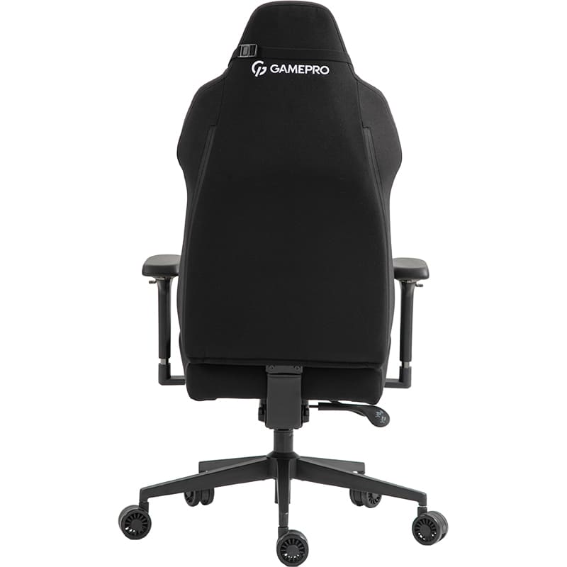 Крісло GAMEPRO GC925B Black Fabric Вторинний колір білий