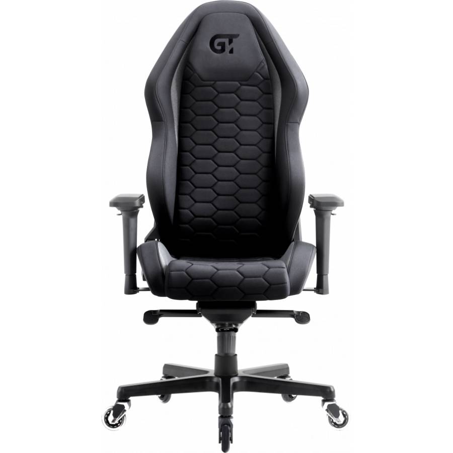 Кресло GT RACER X-3105 Fabric Black/Gray Дополнительно 4D подлокотники