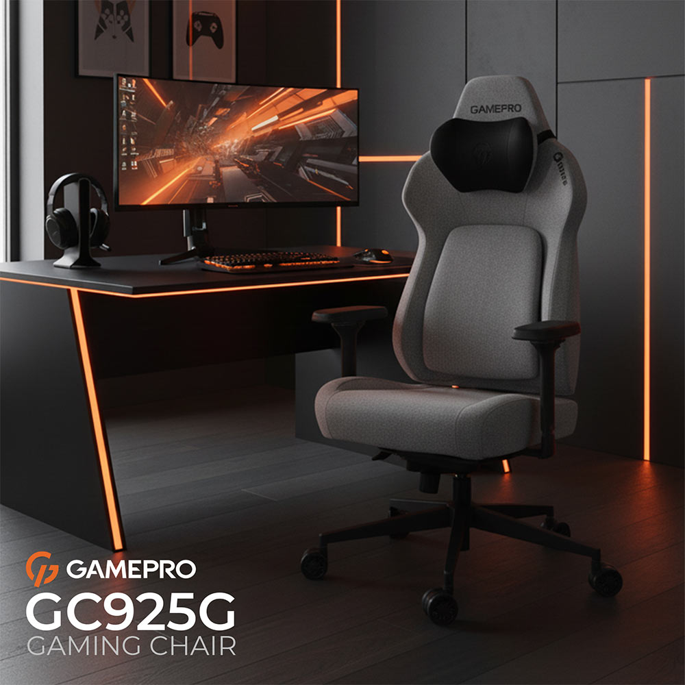 Изображение Кресло GAMEPRO GC925G Grey Fabric