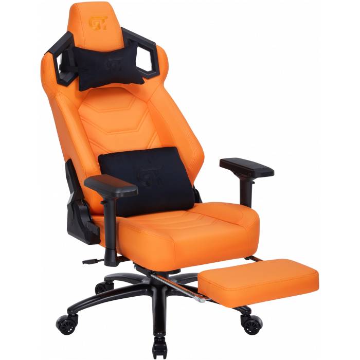 Крісло GT RACER X-5099 Orange Матеріал оббивки шкірозамінник
