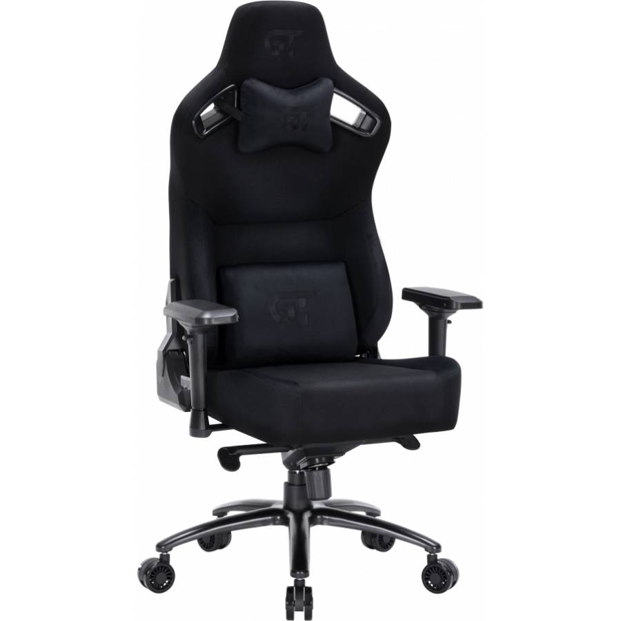 Крісло GT RACER X-5164 Fabric Black Додатково 4D підлокітники; відкидна спинка