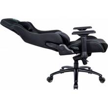 Крісло GT RACER X-8006 Fabric Black/Green