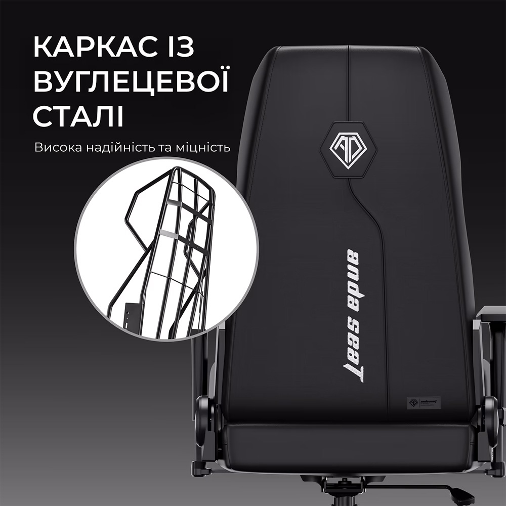 Крісло ANDA SEAT X1 Gaming Sofa PVC Black (AD-W-SF01-04-B-PV) У Фокстрот Крісло ANDA SEAT X1 Gaming Sofa PVC Black (AD-W-SF01-04-B-PV)