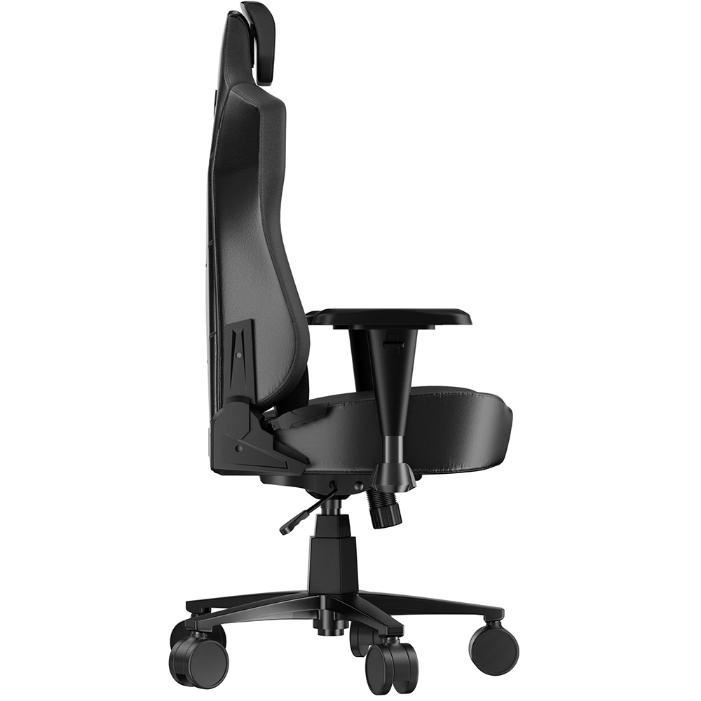 Крісло 1STPLAYER K3 Fabric Black (K3-FC-BK) Додатково регульований по висоті підголівник (діапазон 8 см); механізм Butterfly; регулювання кута нахилу спинки до 150°