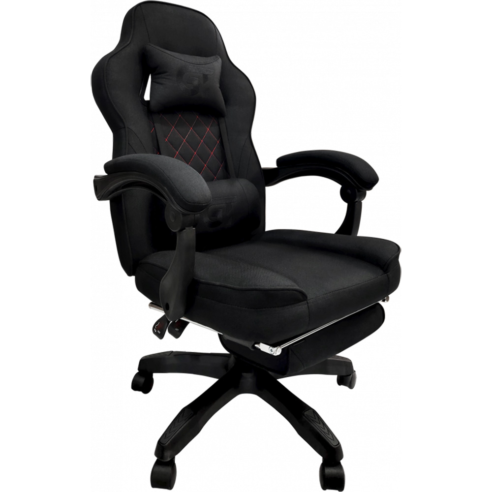 Кресло GT RACER X-6028 Fabric Black Дополнительно Максимальный рост: до 170 см