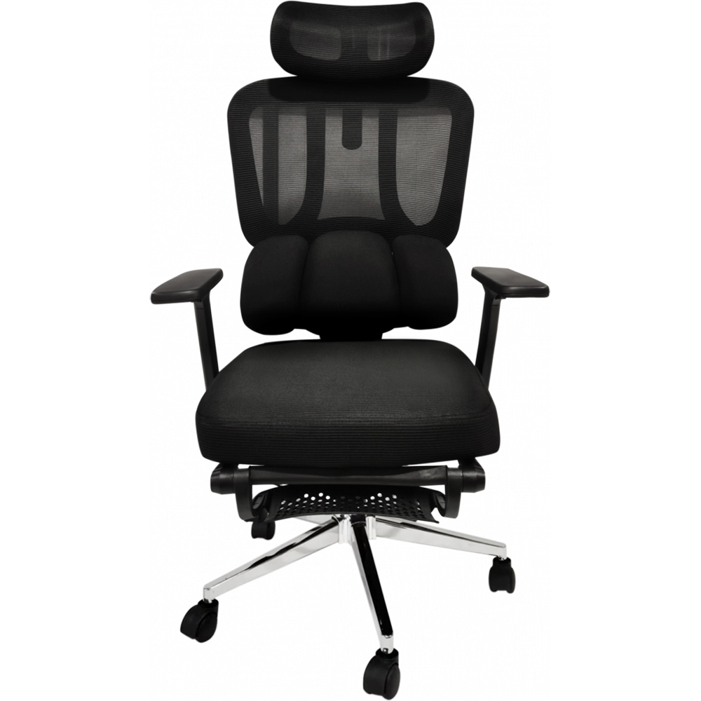 Крісло GT RACER B-5003 Black Додатково Максимальне зростання: до 180 см; висувна підніжка