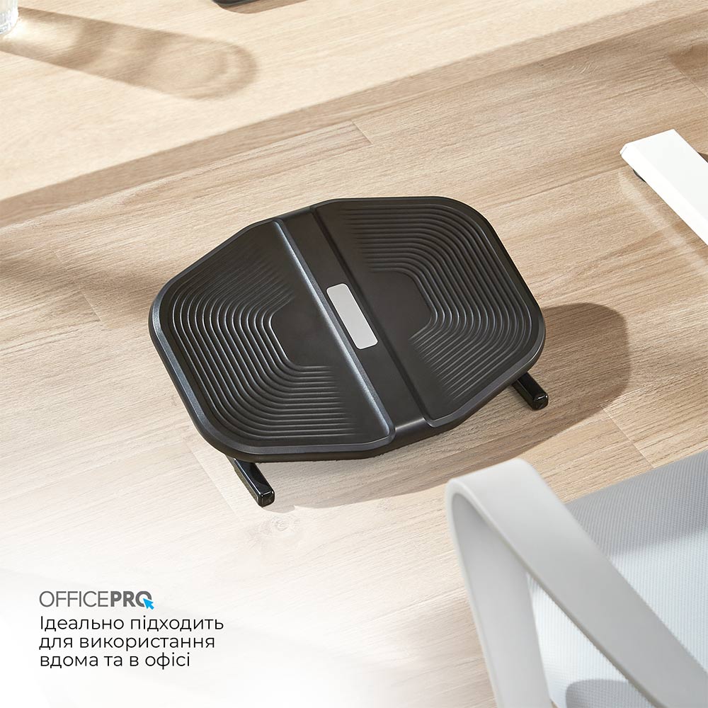 Огляд Підставка для ніг OFFICEPRO FR600B Black