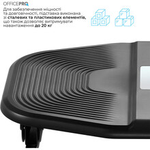 Підставка для ніг OFFICEPRO FR600B Black