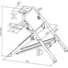 Стенд GAMEPRO для крепления руля, коробки передач и педалей (RS029)