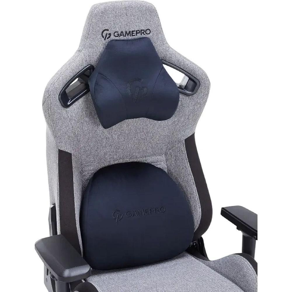 Зовнішній вигляд Крісло GAMEPRO GC900DG Size XL Fabric Dark Grey