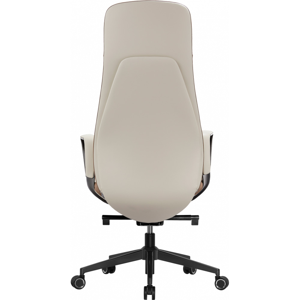 Крісло GT RACER B-2115 Beige/Brown Матеріал оббивки шкіра