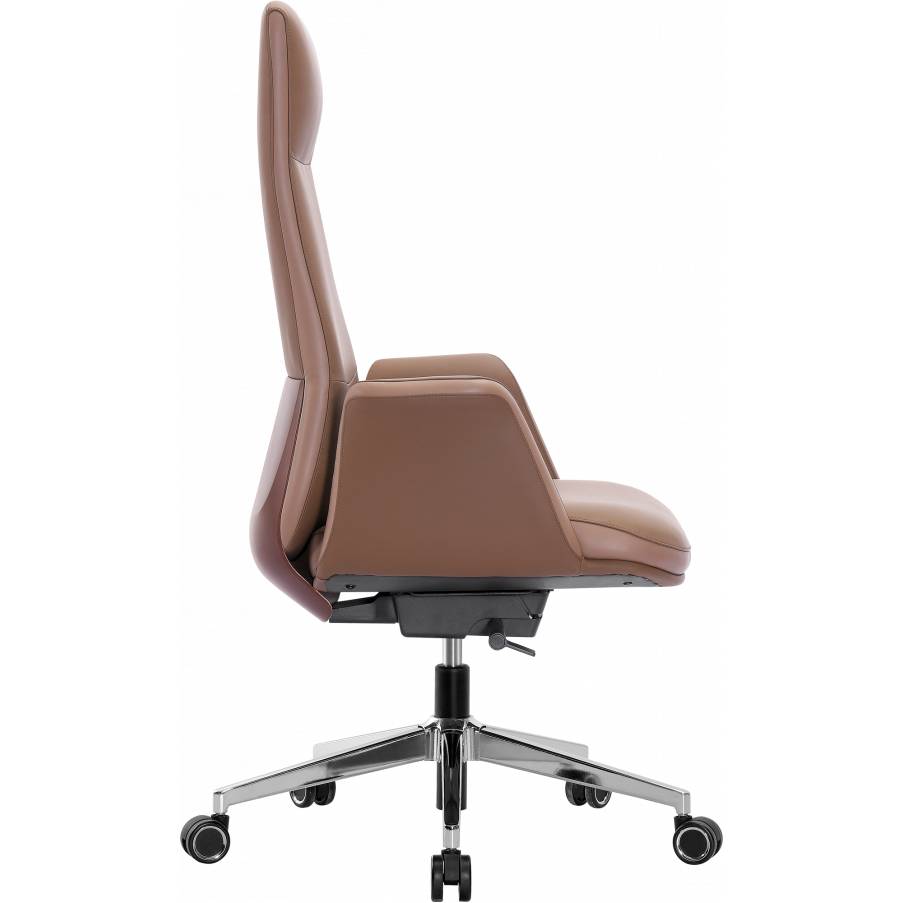 Крісло GT RACER B-2119 Brown Матеріал оббивки шкіра