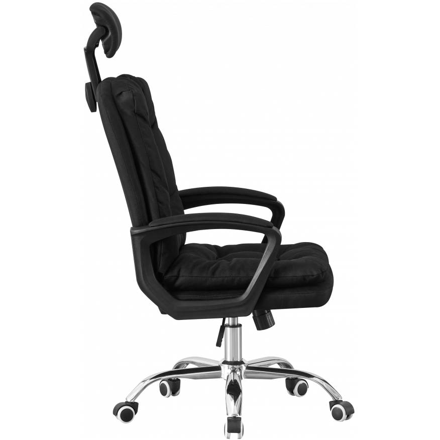 Крісло GT RACER B-471 Fabric Black Тип для керівника