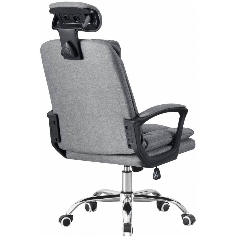 Крісло GT RACER B-471 Fabric Dark Gray Матеріал оббивки тканина