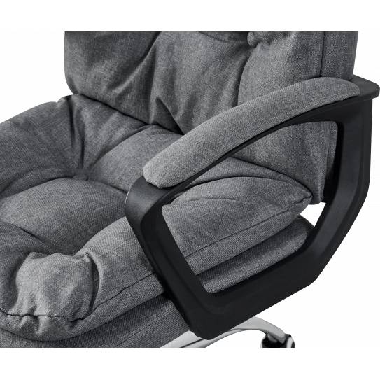 Крісло GT RACER B-471 Fabric Dark Gray Матеріал корпусу дерево