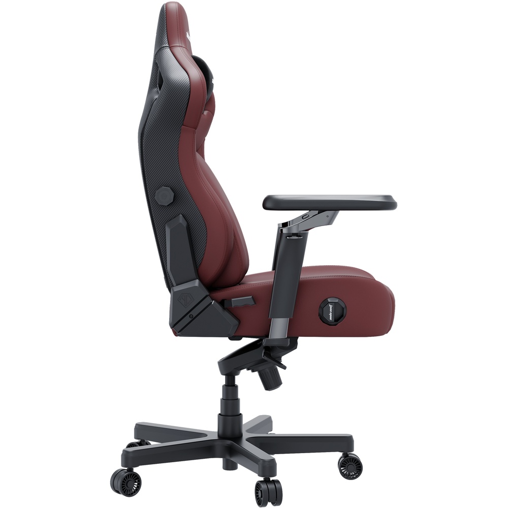 Кресло ANDA SEAT Kaiser 4 V2 Size XL Maroon PVC (AD12YDDC-XLL-20-A-PV/C-03) Материал корпуса металл