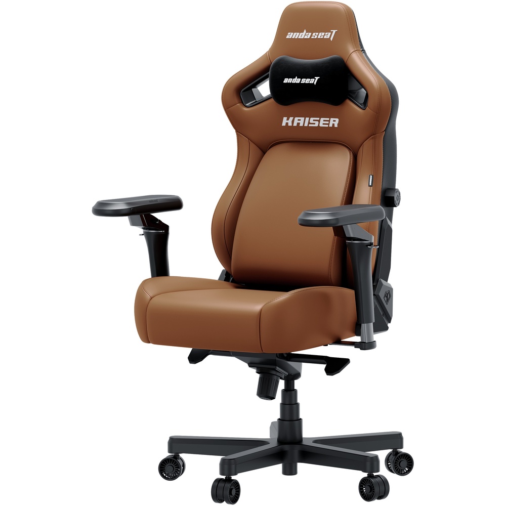 Кресло ANDA SEAT Kaiser 4 V2 Size XL Brown PVC (AD12YDDC-XLL-20-K-PV/C-03) Материал обивки кожзаменитель