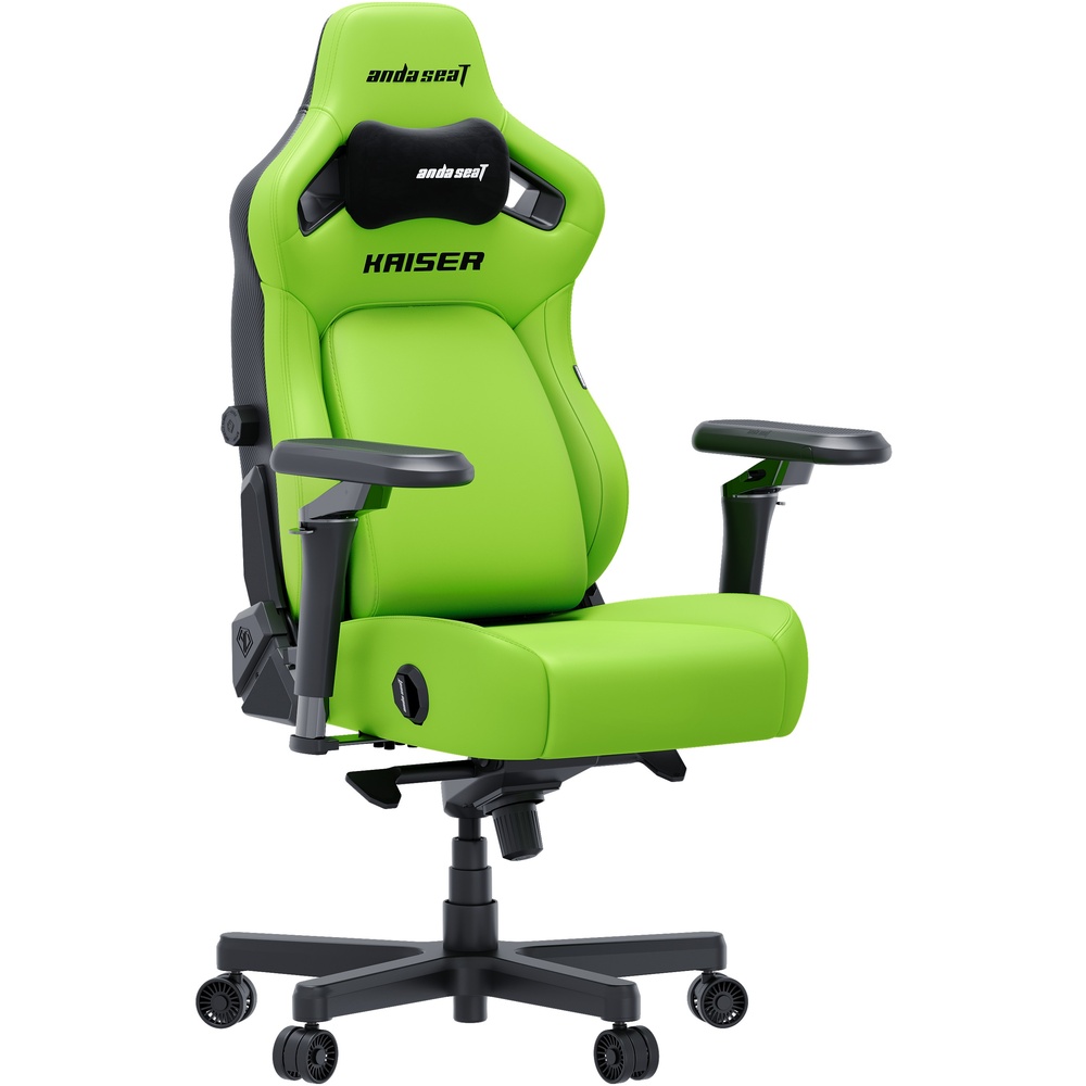 Крісло ANDA SEAT Kaiser 4 V2 Size XL Cyber Green PVC (AD12YDDC-XLL-20-C-PV/C-03) Тип для геймера