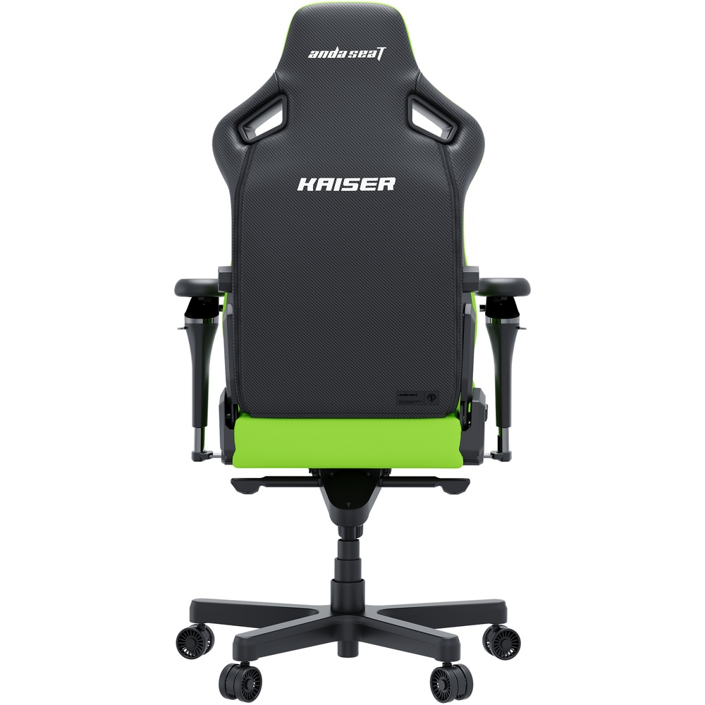 Фото Крісло ANDA SEAT Kaiser 4 V2 Size XL Cyber Green PVC (AD12YDDC-XLL-20-C-PV/C-03)