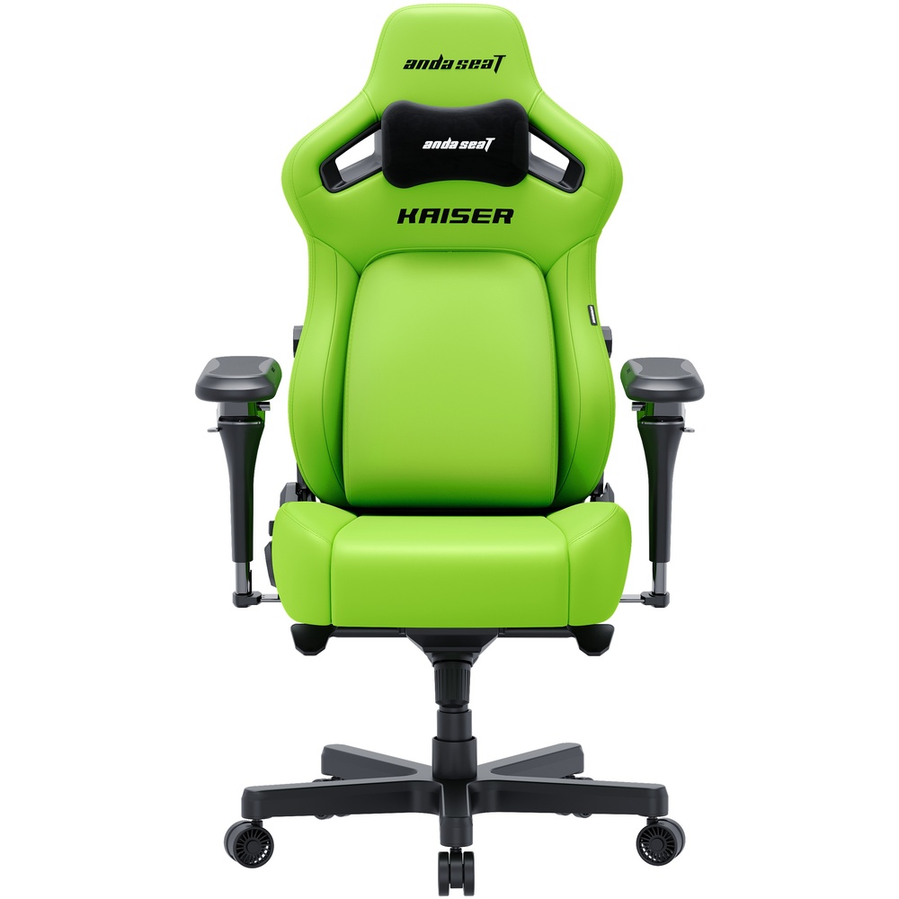 Крісло ANDA SEAT Kaiser 4 V2 Size XL Cyber Green PVC (AD12YDDC-XLL-20-C-PV/C-03)